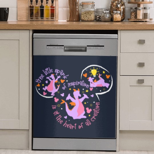 Discover Figment Dish Washer Covers, One Little Spark Dish Washer Covers, Purple Dragon Dish Washer Covers