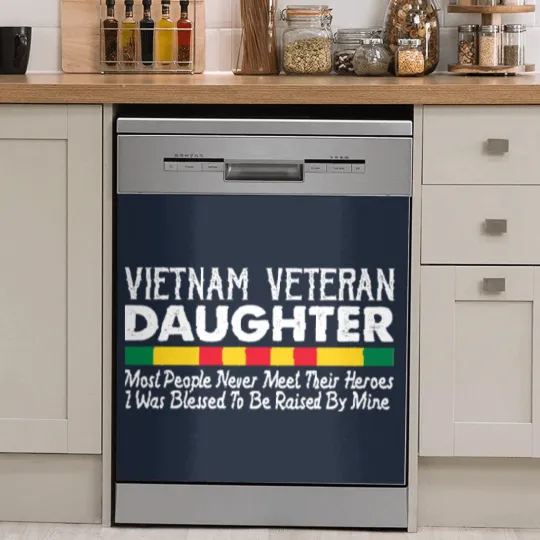 Discover Daughter of a Vietnam Veteran Dish Washer Covers