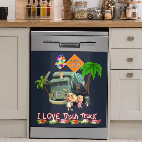 Discover Trash Truck Netflix, Trash Truck, Garbage Truck Kids, I Love Garbage Trucks, Hank And Trash Truck, (1) Dish Washer Covers