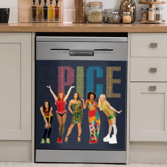 Discover Spice Girls Dish Washer Covers, Vintage 90s Dish Washer Covers, Spice Girls Gift, Spice Girls Dish Washer Covers