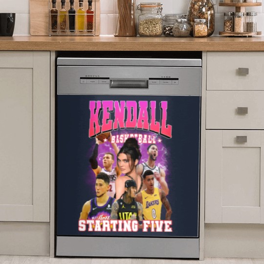 Discover 90s Vintage Kendall Starting Five Dish Washer Covers Loahaddian Kendall Jenner Team Dish Washer Covers