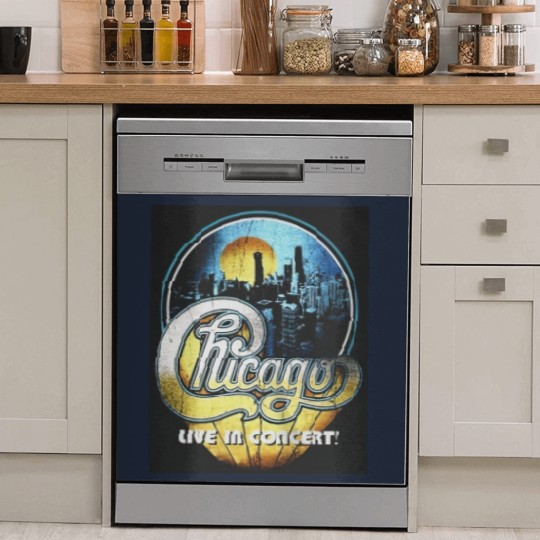 Discover Chicago band live in concert Dish Washer Covers