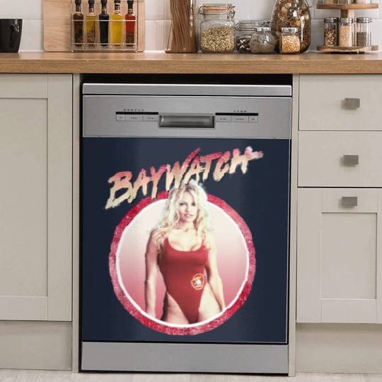 Discover Baywatch Vintage Pamela Dish Washer Covers