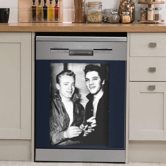 Discover Vintage Old Hollywood Elvis Presley James Dean Unisex Fit Dish Washer Covers Dish Washer Covers