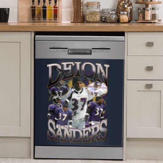 Discover Deion Sanders Ravens Vintage 90's Style Dish Washer Covers