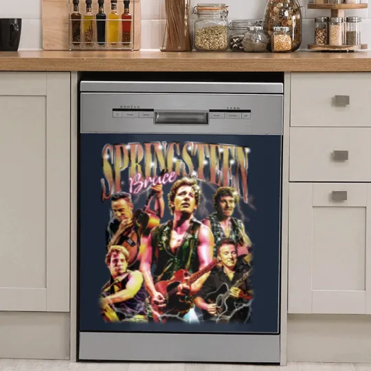 Discover Bruce Springsteen Graphic Bruce Springsteen Dish Washer Covers