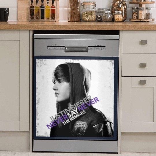 Discover Justin Bieber - Never Say Never Dish Washer Covers