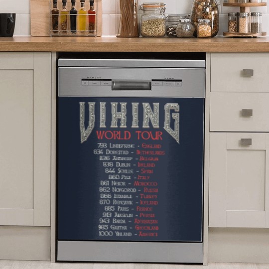 Discover Viking World Tour Dish Washer Covers