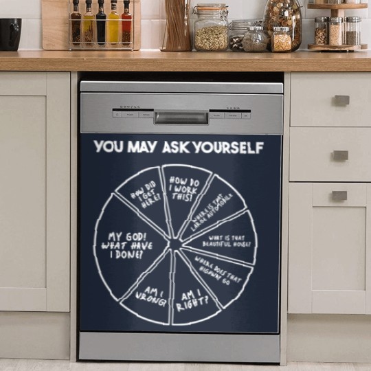 Discover You May Ask Yourself - Talking Heads - Dish Washer Covers