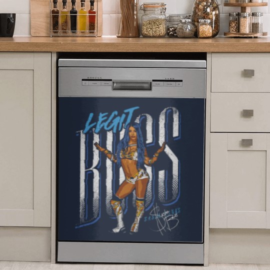 Discover Sasha Banks Legit Boss - Sasha Banks - Dish Washer Covers