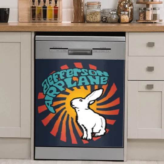 Discover Jefferson Airplane White Rabbit Dish Washer Covers