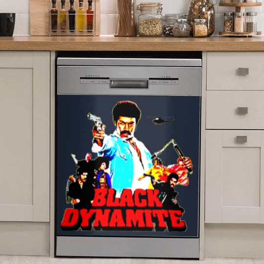 Discover Black Dynamite Dish Washer Covers