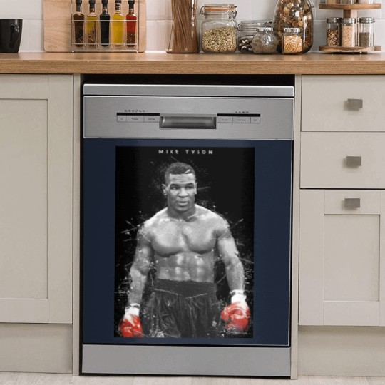 Discover Vintage Mike Tyson Graphic Tees, Mike Tyson Bootleg Rap Dish Washer Covers