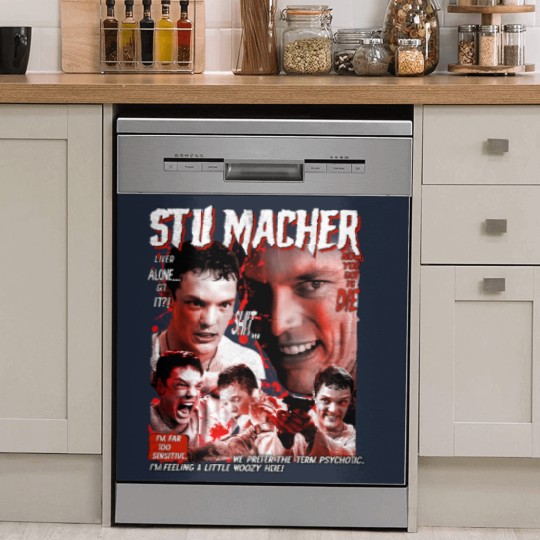 Discover Stuart Stu Macher Scream Movie Halloween Dish Washer Covers, Vintage Horror Movie Dish Washer Covers
