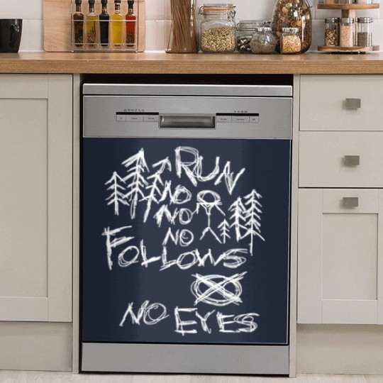 Discover Black Slenderman Dish Washer Covers Dish Washer Covers