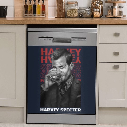 Discover Harvey Specter Vintage Graphic Dish Washer Covers, Suits Movie TV Dish Washer Covers