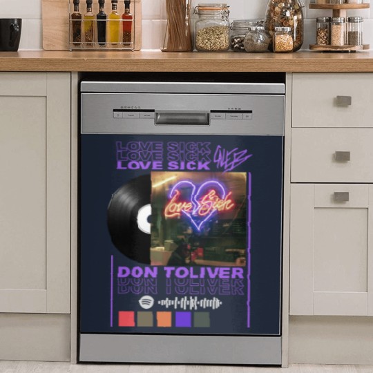 Discover Don Toliver Rap Dish Washer Covers, Love Sick Album 90s Y2K Merch Vintage Hiphop