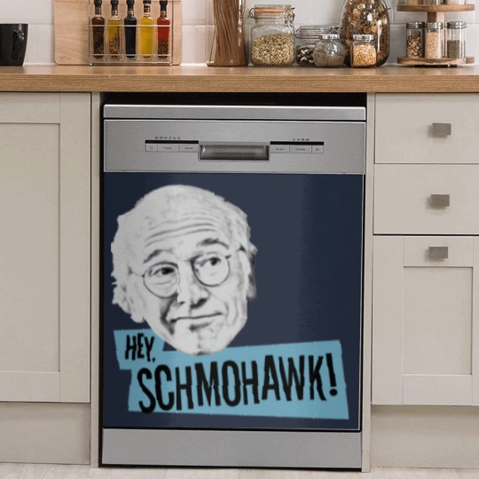 Discover Larry David Curb Your Enthusiasm "Schmohawk"funny Dish Washer Covers