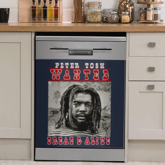 Discover Peter Tosh Wanted Dread And Alive Dish Washer Covers