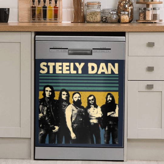 Discover Steely Dan Retro Vintage Dish Washer Covers, Steely Dan Gift Dish Washer Covers