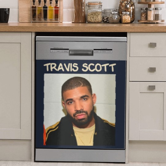 Discover Travis Drake | Rapper Funny Meme Dish Washer Covers Oddly Specific