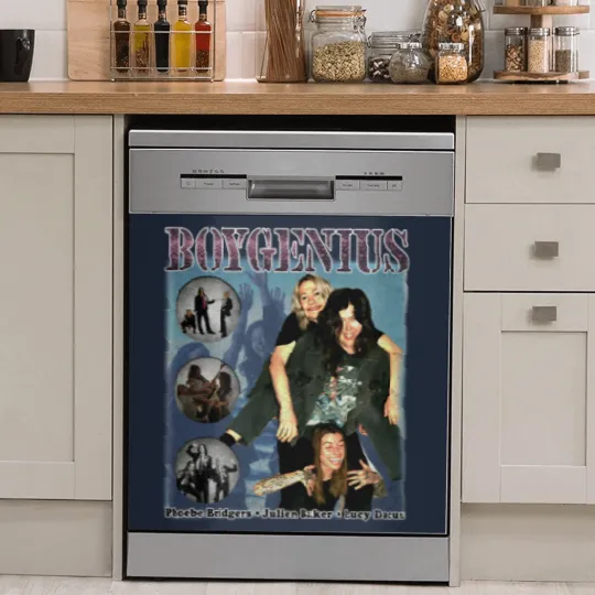 Discover Limited Boygenius 90s Inspired Vintage Dish Washer Covers