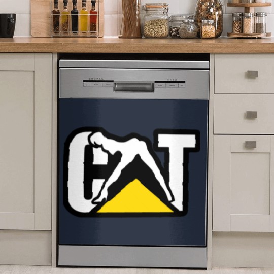 Discover CAT DIESEL GIRL Dish Washer Covers