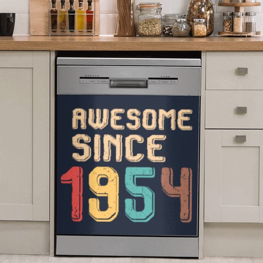 Discover Awesome Since 1954 - Awesome Since 1954 - Dish Washer Covers
