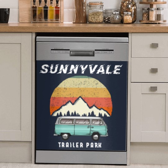 Discover Trailer Park SunnyVale Boys Vintage Gift Tri-blend Dish Washer Covers