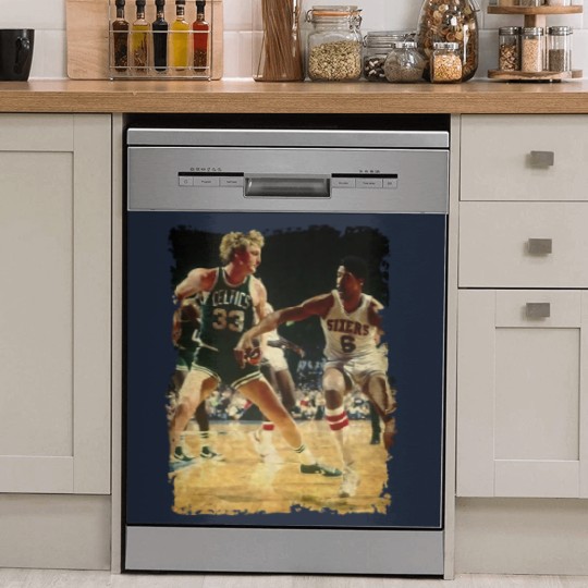 Discover GOAT vs Dr. J Dish Washer Covers