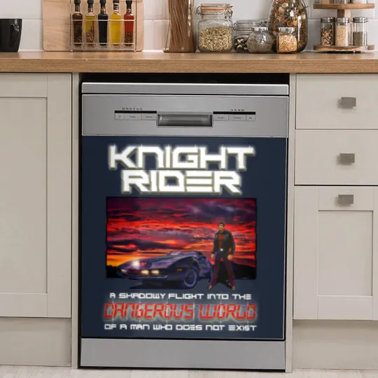 Discover Knight Rider Dish Washer Covers