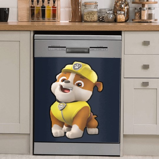Discover PAW-Patrol Rubble Dish Washer Covers