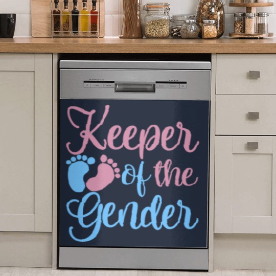 Discover Gender Reveal Dish Washer Covers, Keeper Of The Gender Dish Washer Covers, Gender Reveal Ideas, Gender Reveal Party Dish Washer Covers