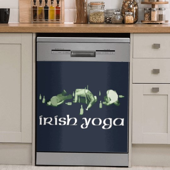 Discover Men's Irish Yoga Dish Washer Covers St Patrick's Day