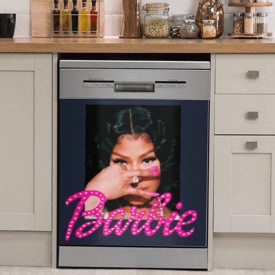 Discover Nicki Minaj Barbi Girl Dish Washer Covers| Queen of Rap Dish Washer Covers