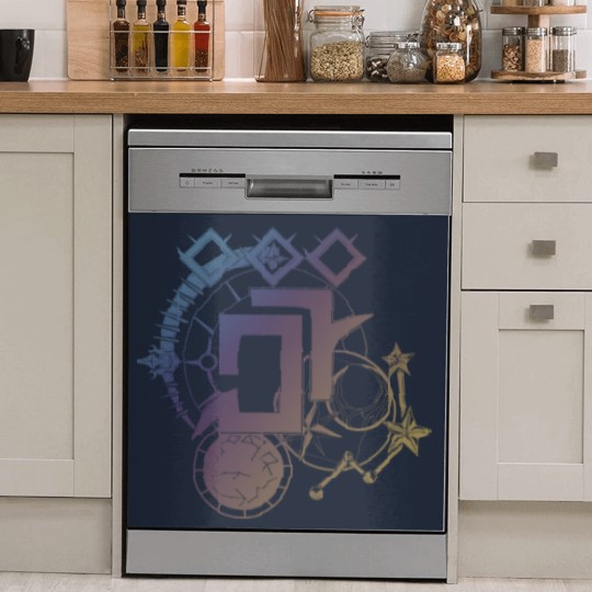 Discover FFXIV Astrologian Job Symbol [FF Style] Dish Washer Covers