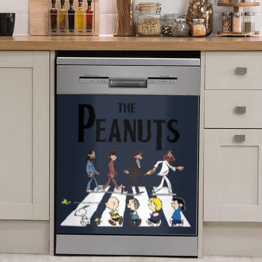 Discover The peanut walking Abbey Road Dish Washer Covers Dish Washer Covers