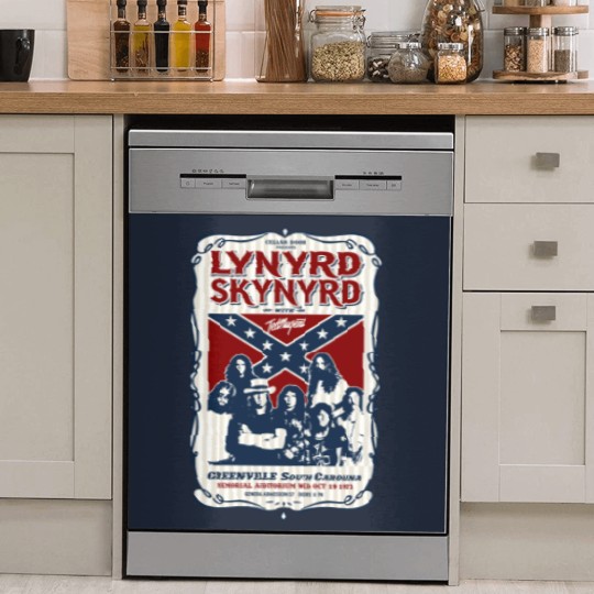 Discover Lynyrd Skynyrd 1977 Tour Dish Washer Covers Dish Washer Covers