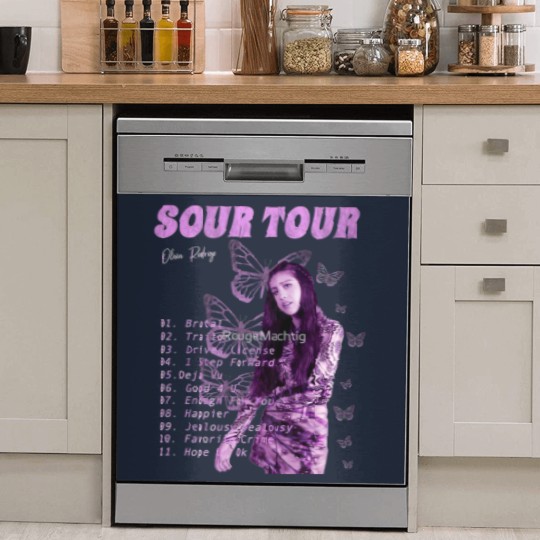 Discover Sour Tour concert Classic Dish Washer Covers