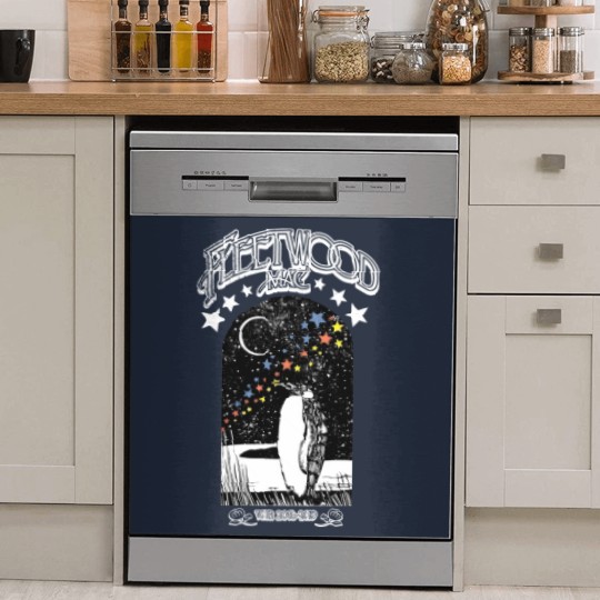 Discover Fleetwood Mac Penguin Portrait, Tour 2018-2019 White Dish Washer Covers