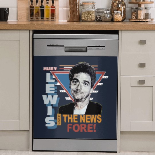 Discover Vintage 1986 Huey Lewis and the News Pop Rock Dish Washer Covers