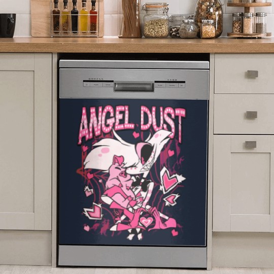 Discover Hazbin Hotel Angel Dust And Fat Nugget Cute Dish Washer Covers