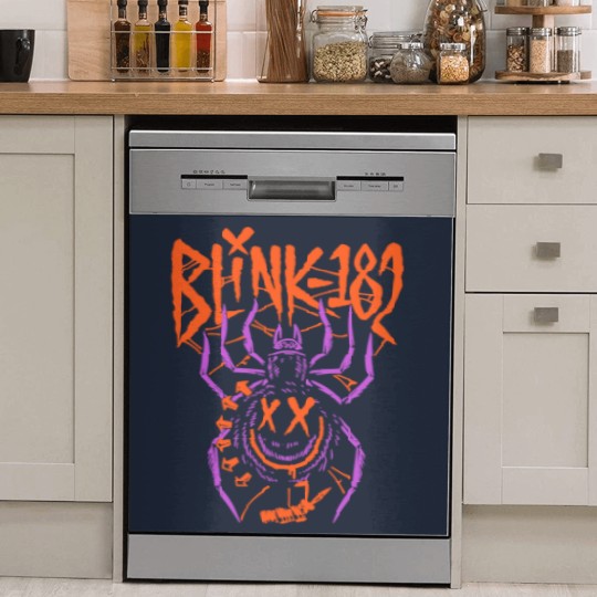 Discover Halloween Blink spider 182 Dish Washer Covers