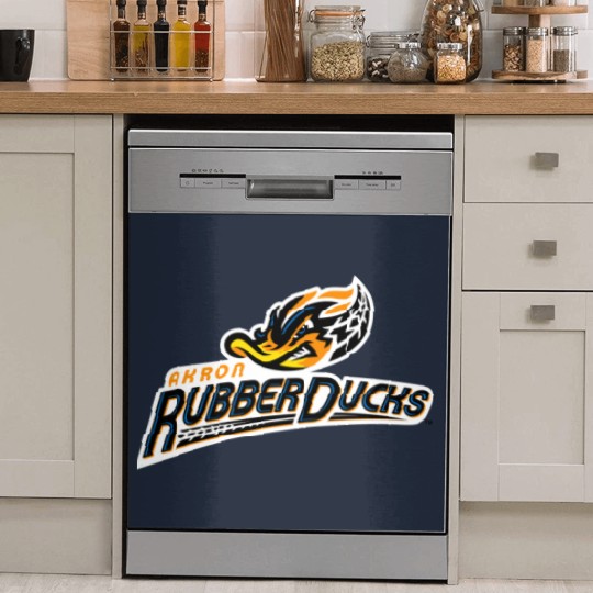 Discover Akron RubberDucks Logo Dish Washer Covers