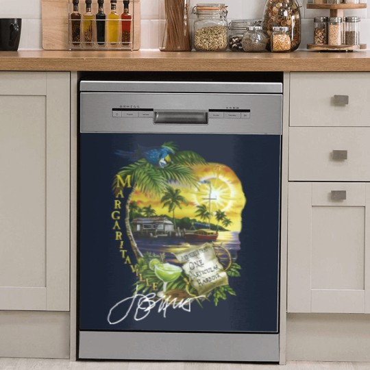 Discover Jimmy Buffett 1983 One Particular Harbor Signature Dish Washer Covers