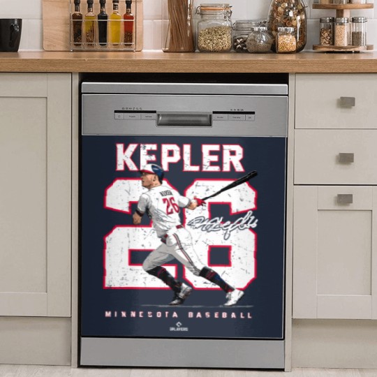Discover Number And Portrait Max Kepler Minnesota Mlbpa Dish Washer Covers