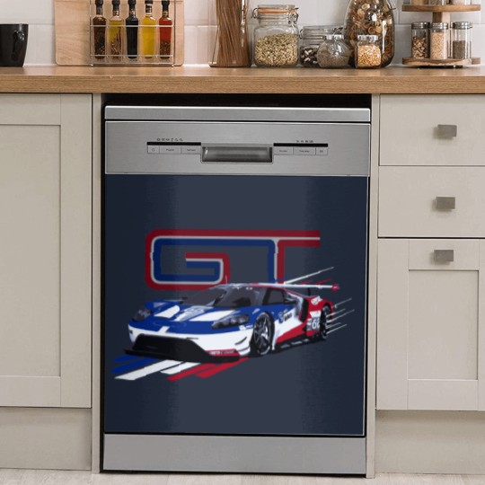 Discover GT IMSA GTLM Race Car Premium Dish Washer Covers
