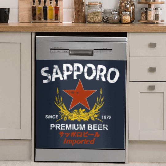 Discover Sapporo Beer Dish Washer Covers