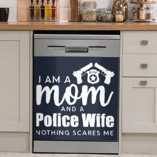 Discover Police girlfriend police wife Dish Washer Covers police wife Dish Washer Covers
