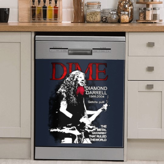 Discover Dimebag Darrell Mayhem Skull Damageplan Dish Washer Covers